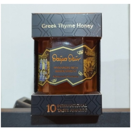 Μέλι θυμαρίσιο Ακατέργαστο (Θάυμα θεών) 250gr.